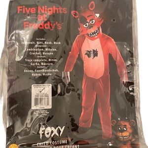 Five Nights at Freddy’s Foxy Halloween Costume SzM boys